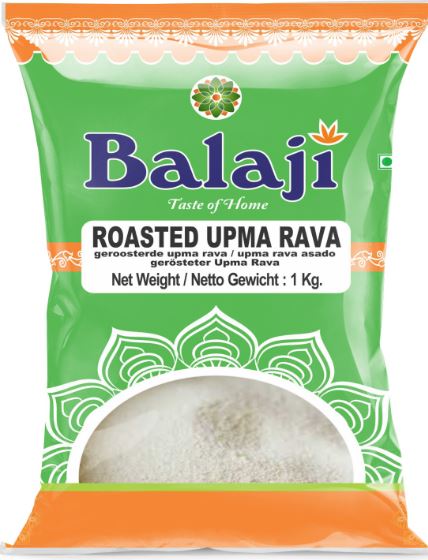 Balaji Roasted Upma Rava 1Kg