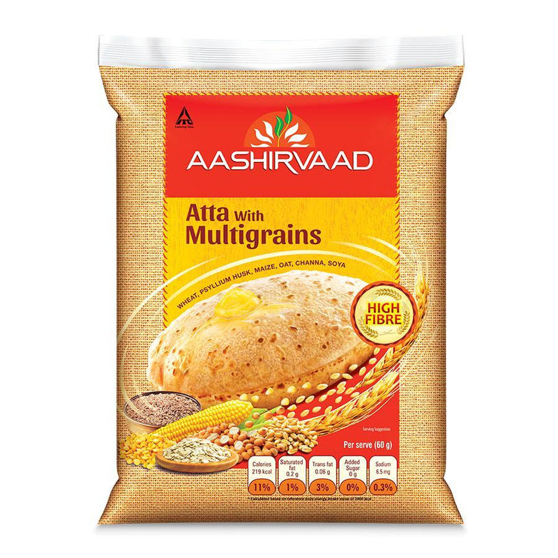 Aashirvaad Atta Flour Multigrain (Export Quality) 10 Kg - Suneetha Foods