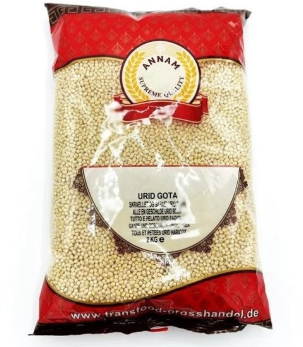 Annam Urid Dal Gota 2Kg - Suneetha Foods