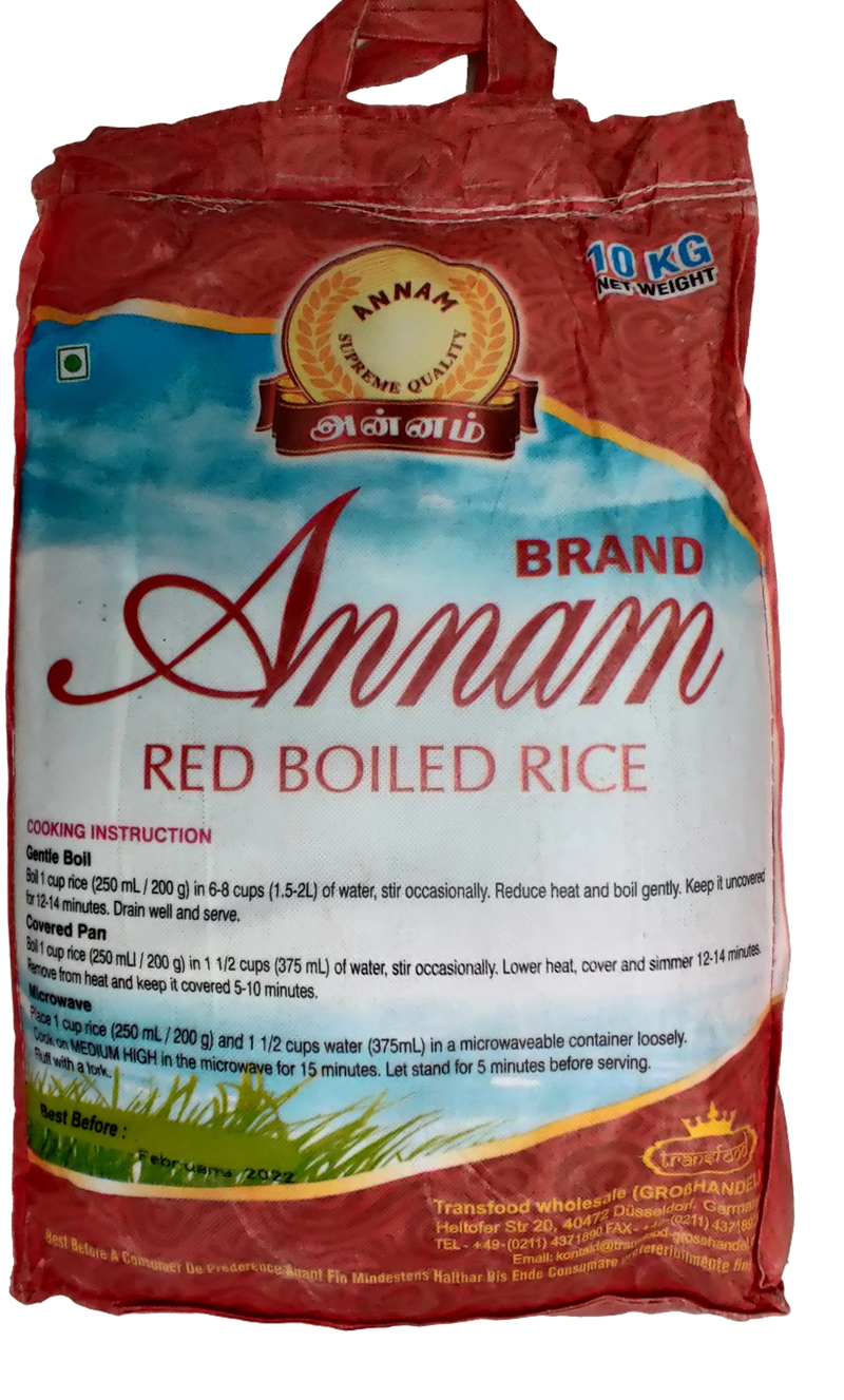 Red Boiled Rice
