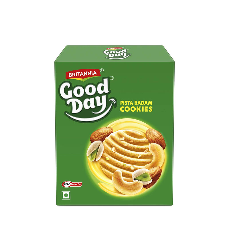 Britannia Good Day Pista -Almond 216g (3 in 1)