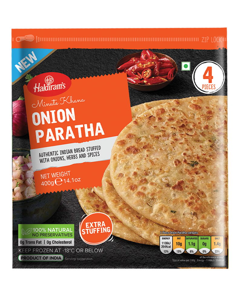 Haldiram's Onion Paratha 500g