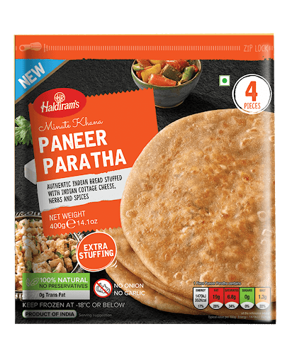 Haldiram's Paneer Paratha 400g