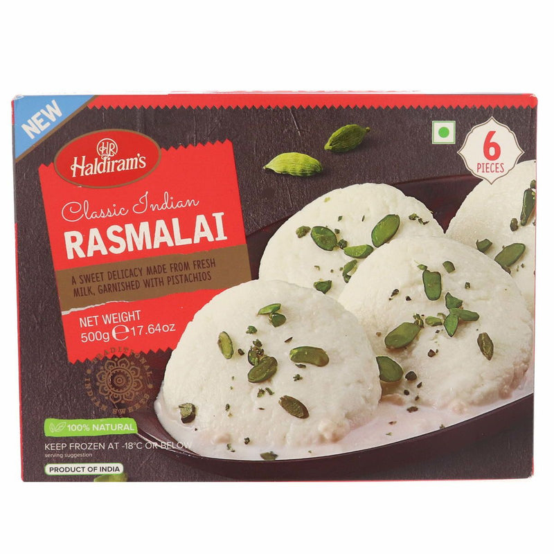 Haldiram's Frozen Rasmalai 500g