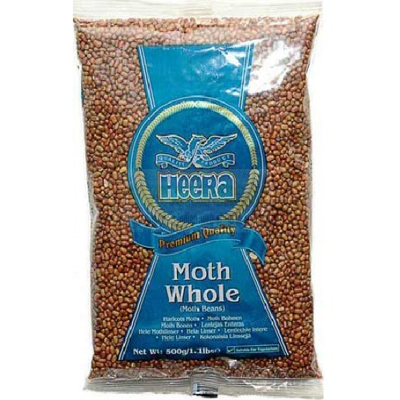 Heera Moth Beans(Whole) 500g - Suneetha Foods