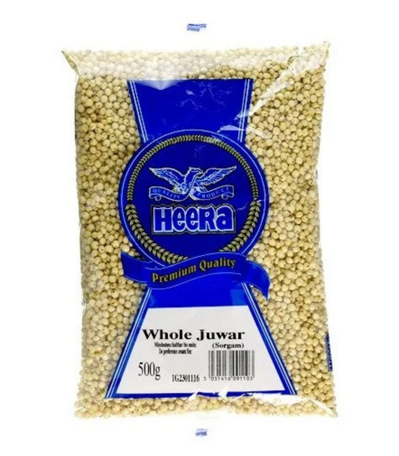 Heera Juwar Whole 500g - Suneetha Foods