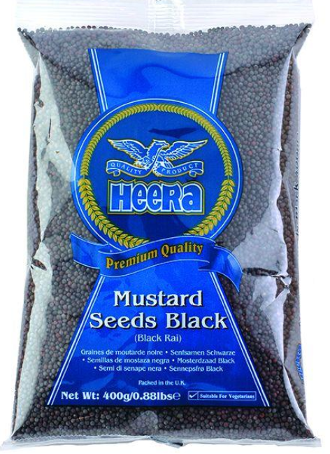 Heera Mustard Seeds (Black) 400g - Suneetha Foods