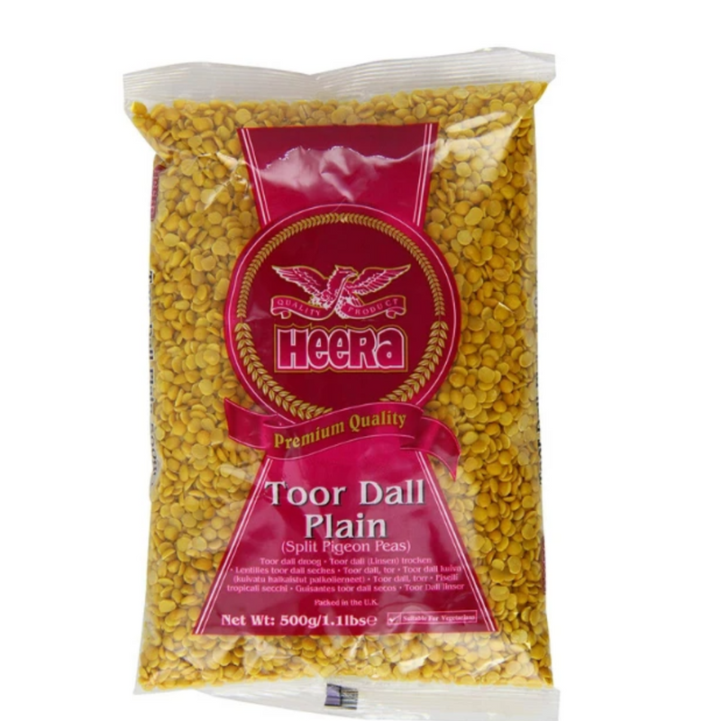 Heera Toor Dal Plain 500g - Suneetha Foods
