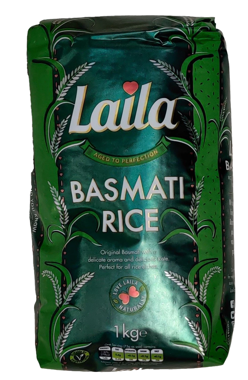 Laila Basmati Rice 1Kg - Suneetha Foods Supermarket