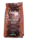 Laila Brown Basmati Rice 5Kg - Suneetha Foods Supermarket