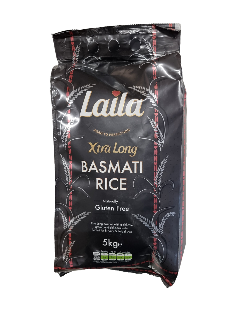 Laila Xtra Long Grain Rice 5Kg - Suneetha Foods Supermarket