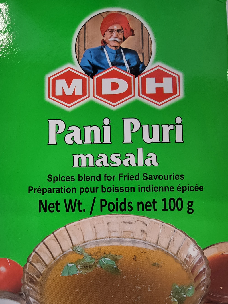 MDH Pani Puri Masala 100g - Suneetha Foods Supermarket