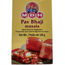 MDH Pav Bhaji Masala 100g - Suneetha Foods Supermarket