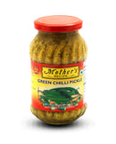 Mother's Green Chilli Pickle 500g