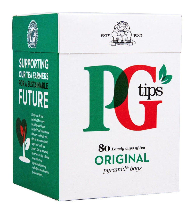 PG Tea Bags 80 Pack - Suneetha Foods