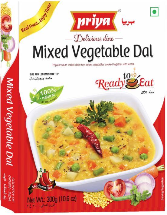 Priya Mixed Vegetable Dal 300g