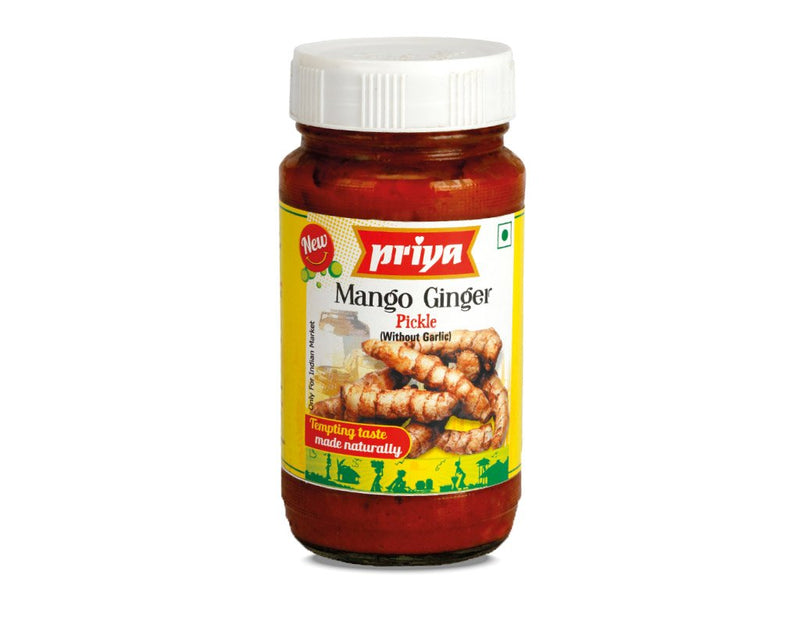 Priya Mango Ginger (Without Garlic) Pickle 300g