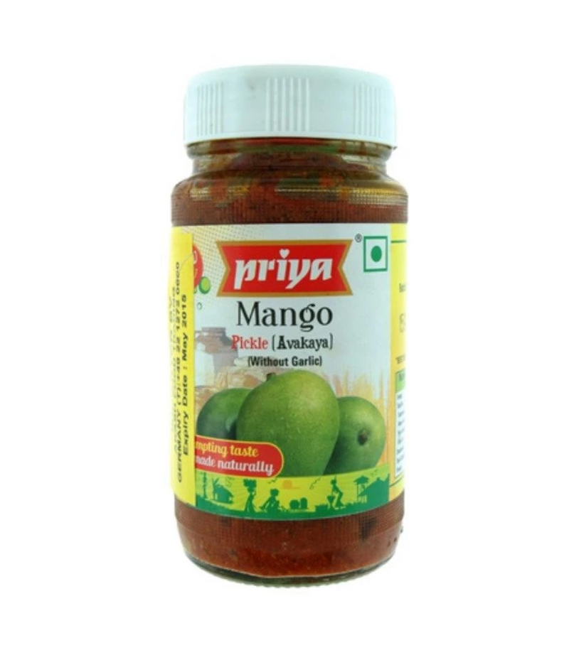 Priya Mango Avakaya (Without Garlic) Pickle 300g