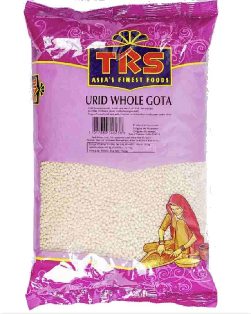 TRS Urid Whole Gota 1Kg - Suneetha Foods