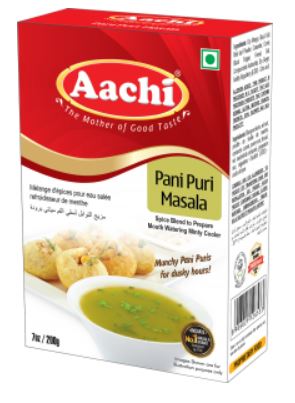 Aachi Pani Puri Masala 200g