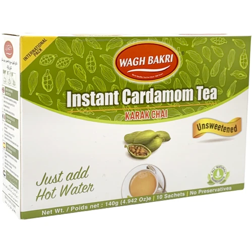 Wagh Bakri Unsweeted Cardamom Instant Premix 140g